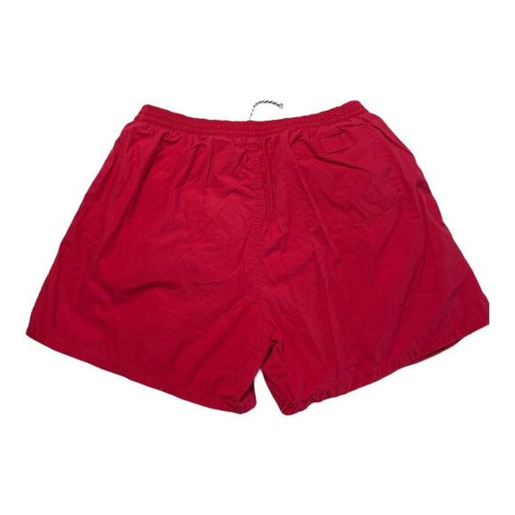 Fremantle Action Wear Men's Swim Trunks shorts Swimming Sz L 38/40 Red USA Logo - Picture 2 of 11